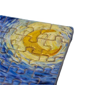 Puzzle Londji artă – Van Gogh Starry Night, pentru copii și adulți