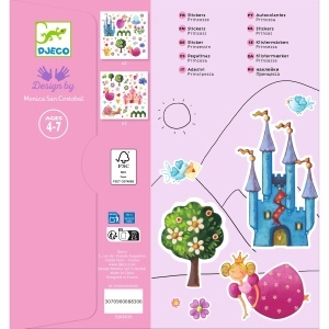 DJ08830-Stickere ilustrate cu printese castele si trasuri, Djeco