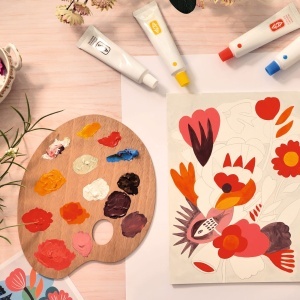 Activitate artistică relaxantă – dezvoltă creativitatea și tehnica picturii