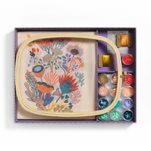 GA10058 - Cerc de lemn pentru broderie, Djeco