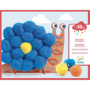 DJ09871-Activitate creativa Animale pufoase,Djeco