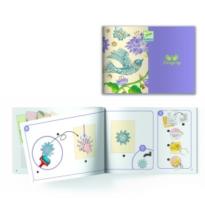 DJ09352 - Passionflower set creativ gravură copii, Djeco