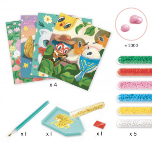 DJ09434-Atelier creativ cu pietricele fatetate, Djeco