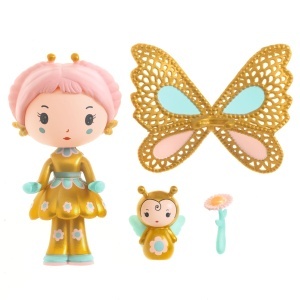 DJ06937 - Figurină Tinyly Hortense cu aripi detașabile și companion Fly, Djeco
