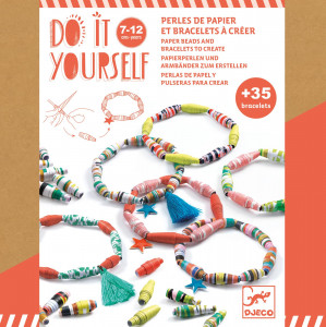 DJ07971-Bratari din margele de hartie Pop și colorat, Djeco