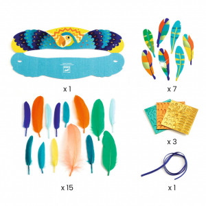 DJ07926-Kit creativ DIY Carnavalul Rio, Djeco