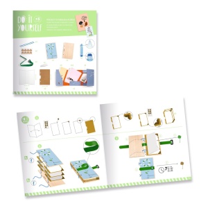 J07974-Kit creativ DIY Decoratii din flori presate, Djeco