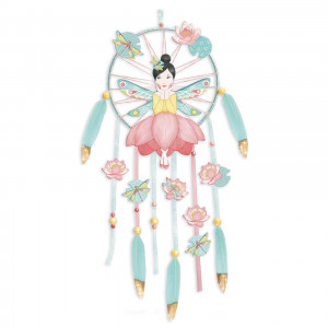 DJ07963-Kit creativ DIY Djeco, Mobil Zana Lotus