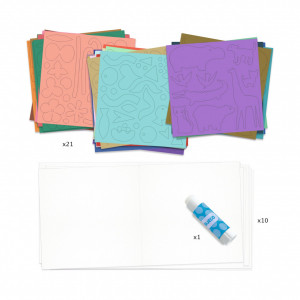 DJ09019-Joc creativ Little papers, Djeco