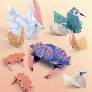 DJ08759 - Animale create cu tehnica origami,  Djeco