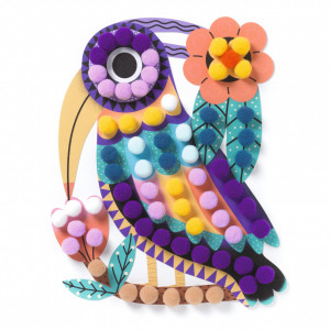DJ00070-Joc creativ pasari colorate, Djeco