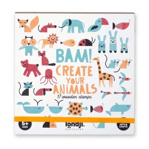 Joc creativ stampile Animale, Londji