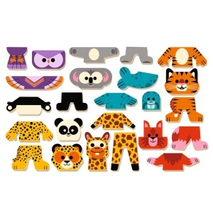 Carduri model animale pentru joc magnetic
