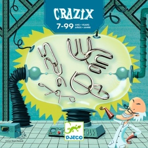 DJ08463-Joc de logica Crazix 6 jocuri metalice