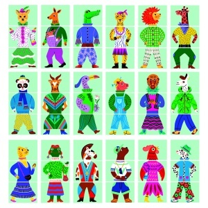 Animale în stil pop art – combinații haioase și creative pentru copii