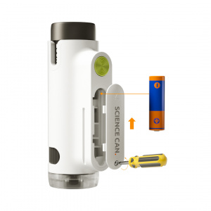 Joc STEM Microscop portabil 250, TopBright Toys