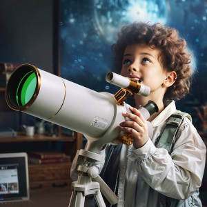 Joc STEM Telescop astronomic 70mm,  TopBright
