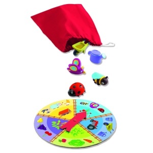  DJ08135 - Joc educativ Tactilo Loto Ferma pentru copii, Djeco 