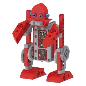 Robot cu picioare balansate din setul Gigo Robot Factory