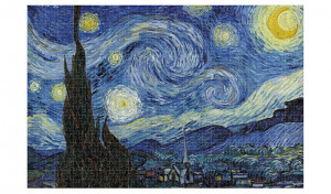 LJ_PZ203U-Micro puzzle Van gogh Noaptea instelata, Londji