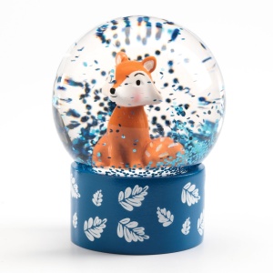 DD03442 Mini glob cu zapada si vulpe, Djeco