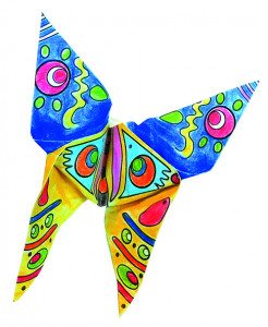 Fr_11384-Origami Fluturasi de colorat, Fridolin