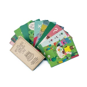 Puzzle detectiv 100 piese + 15 carduri de deducție.