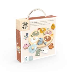 Puzzle din lemn cu surpiza, Speedy Monkey