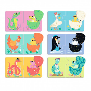 DJ08193-Puzzle duo Puiul din ou, Djeco