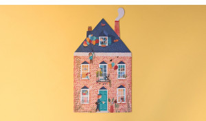 LJ_PZ560U-Puzzle reversibil Bun venit acasa, Londji