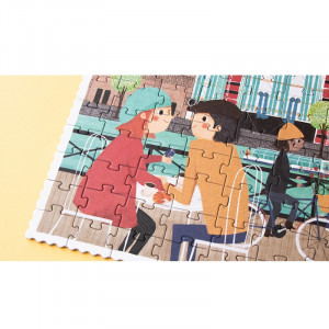 PZ593 Puzzle 200 piese turist-in-paris-Londji