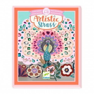 Set creativ cu strasuri Frumusete salbatica, Djeco