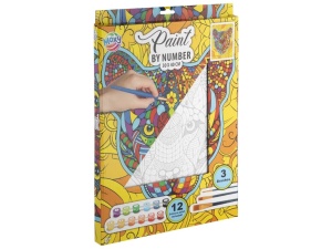 Set creativ, Picteaza pe numere, Canvas Pantera