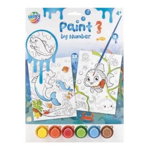 Set creativ Picteaza pe numere ocean