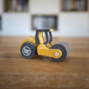 Set DIY vehicul de santier Buldozerul Fleur, Croctoys