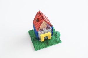 CC-1023 - Set de construit din caramizi 16 piese , Cleverclixx