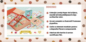 DD03503-Set papetarie Maria,  Djeco