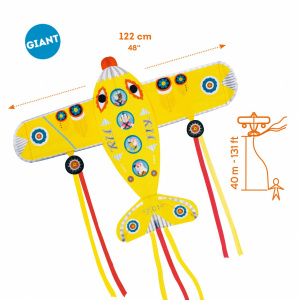 DJ02161-Zmeu avion colorat pentru activități în aer liber, Djeco