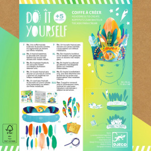 DJ07926-Joc creativ DIY Carnavalul Rio, Djeco