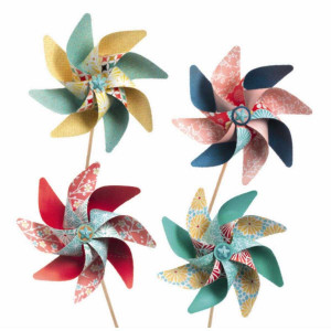 DJ07920-Set creativ DIY Moristi de vant colorate, Djeco