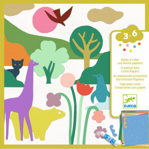 DJ09019-Joc creativ colaj 3-6 ani, Djeco