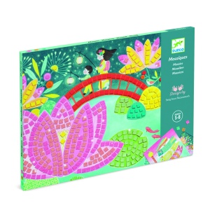 Set colaj Djeco Kyoto – mozaic japonez cu spumă colorată