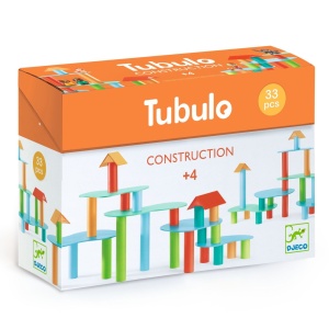 DJ08350-Joc de construit cu tuburi si placi, Djeco