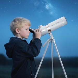 telescop astronomic cu marire de 20x, 40x, 60x