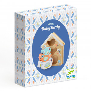 DJ06123-Jucarie din lemn BabyBirdi, Djeco