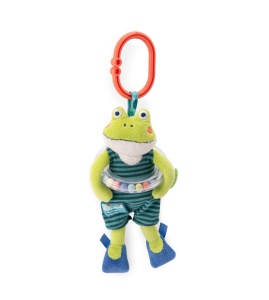 Jucarie plus cu zornaitoare si activitati Broscuța, Moulin Roty