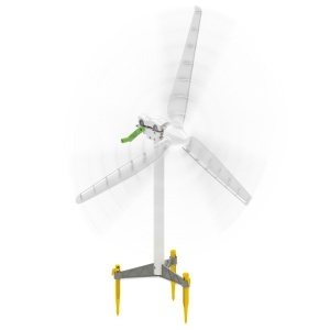 Manivelă manuală pentru generarea energiei în lipsa vântului