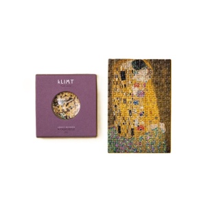 Puzzle artistic miniatural cu lupă inclusă