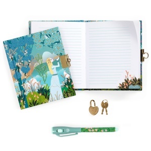 DD03652 - Interior jurnal secret pentru copii cu lacetel, Djeco