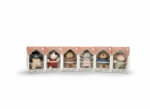 Colectia de minifigurine de plus in cutie cadou Egmont Toys